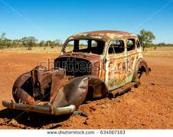 rusty car
